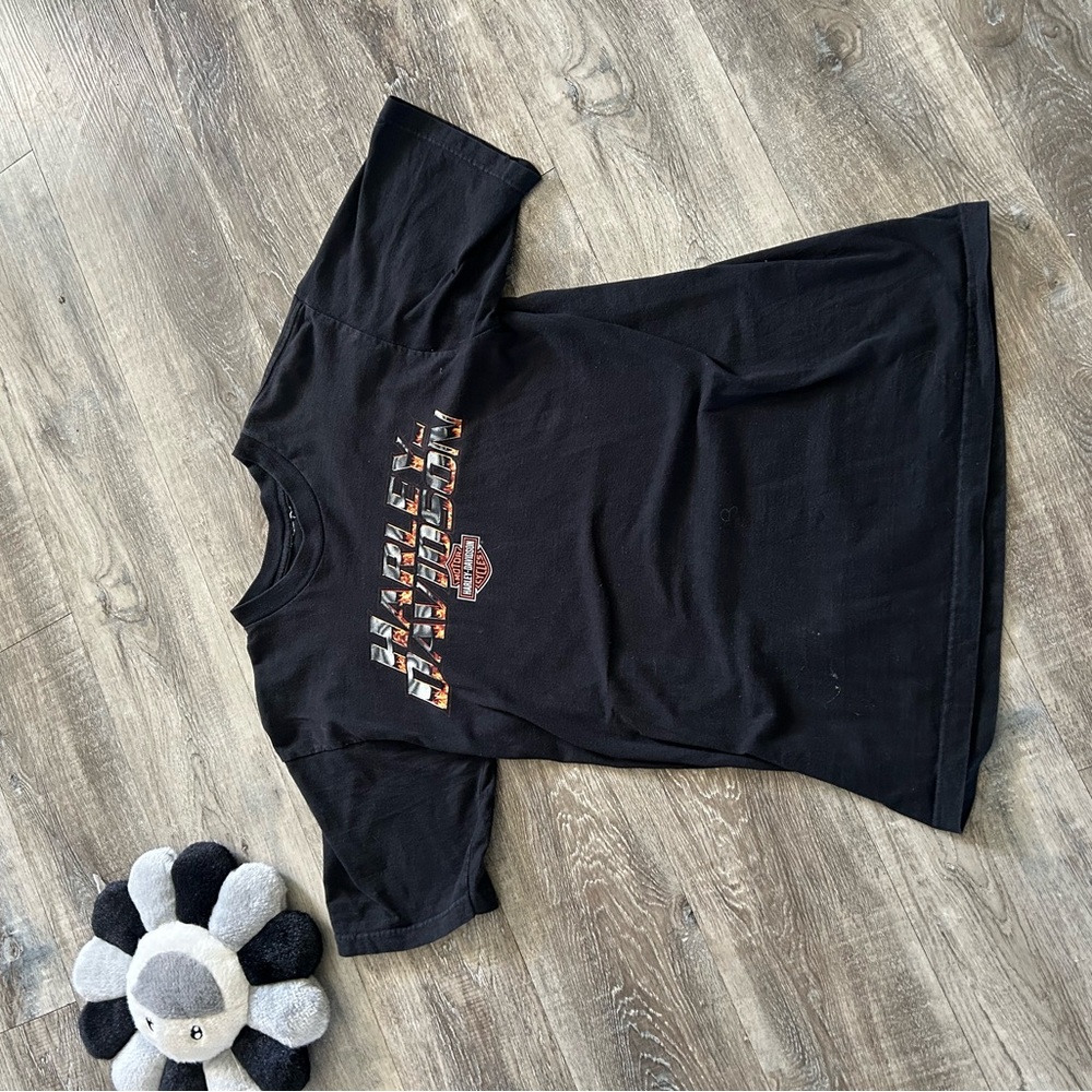 Black Graphic Kids T-Shirt